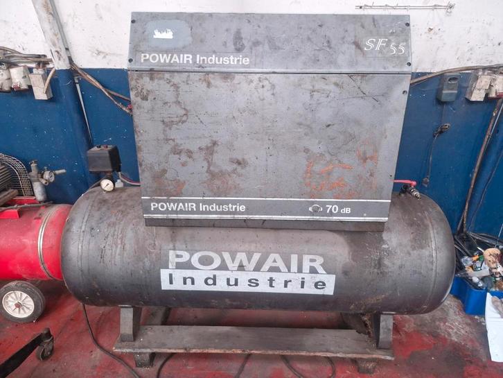 Compresseur d'air Powair Industrie 500 litres, Bricolage & Construction, Outillage | Autres Machines, Enlèvement
