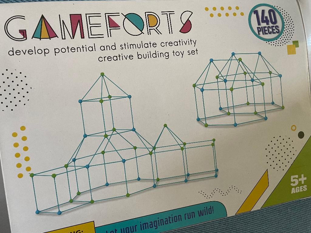 Gameforts Construction de Cabane 140 pieces, Enlèvement, Utilisé, Autres marques