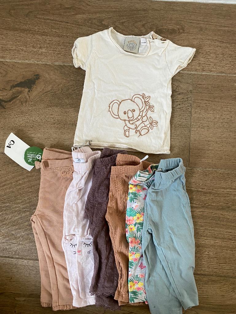 Leuke set meisjeskleding maat 74, Kinderen en Baby's, Ophalen, Zo goed als nieuw, Maat 74