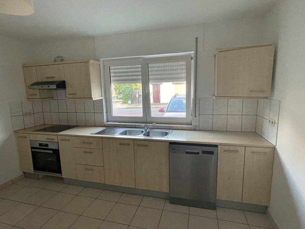 Keuken 3,90m met toestellen, Huis en Inrichting, Ophalen, Gebruikt, Enkelwandige keuken, Kunststof