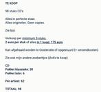 CD's 98 stuks, Cd's en Dvd's, Ophalen of Verzenden, Zo goed als nieuw