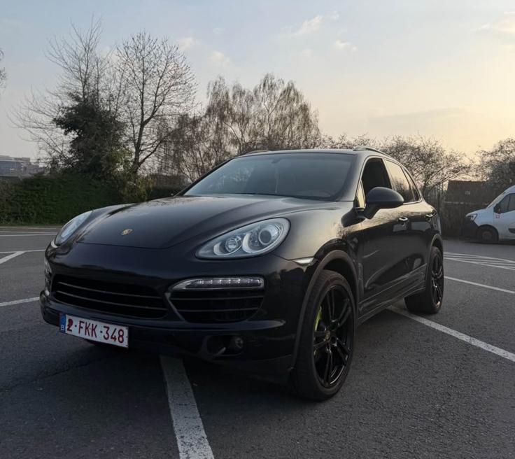 Porshe cayenne 3.0, Auto's, Porsche, Automaat, Cayenne, Zwart, Zwart