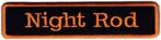 Harley Davidson Night Rod stoffen opstrijk patch embleem #1, Motos, Envoi, Neuf