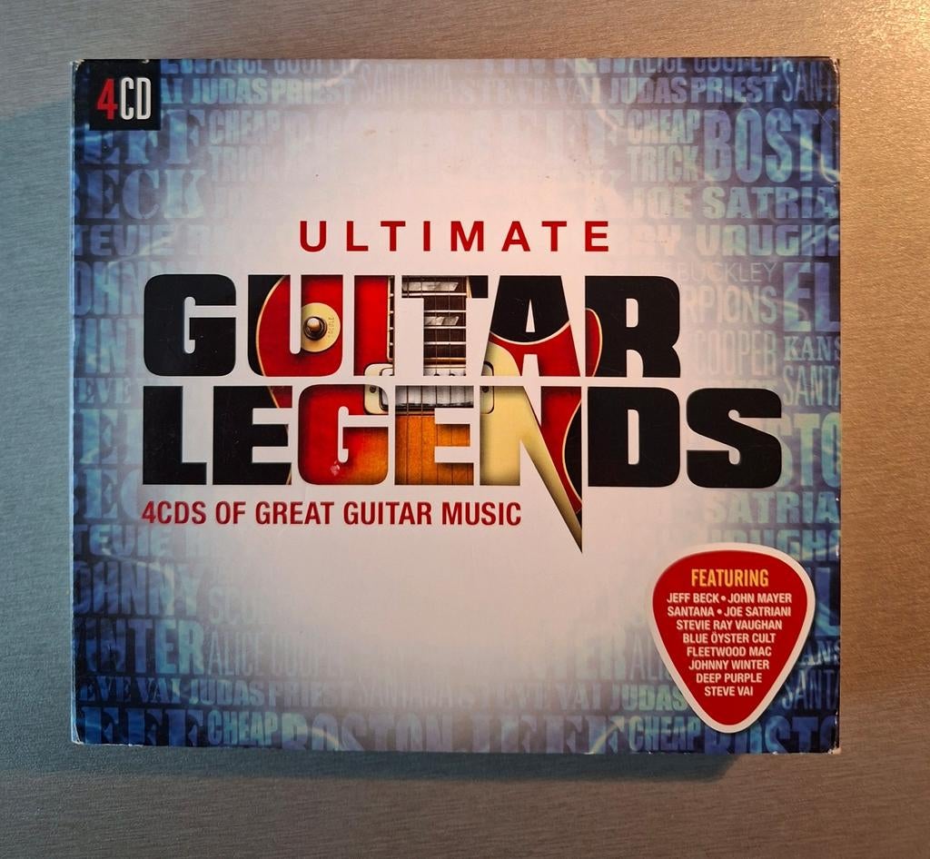 Set de 4 CD Ultimate Guitar Legends (Sony)., CD & DVD, CD | Compilations, Enlèvement ou Envoi