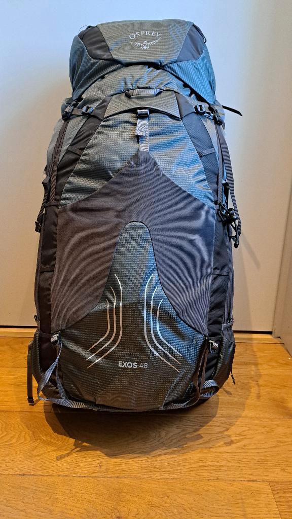 SACS A DOS OSPREY EXOS 48, Bijoux, Sacs & Beauté, Sacs | Sacs de voyage & Petits Sacs de voyage, Neuf, Gris, Moins de 40 cm, 30 cm ou plus
