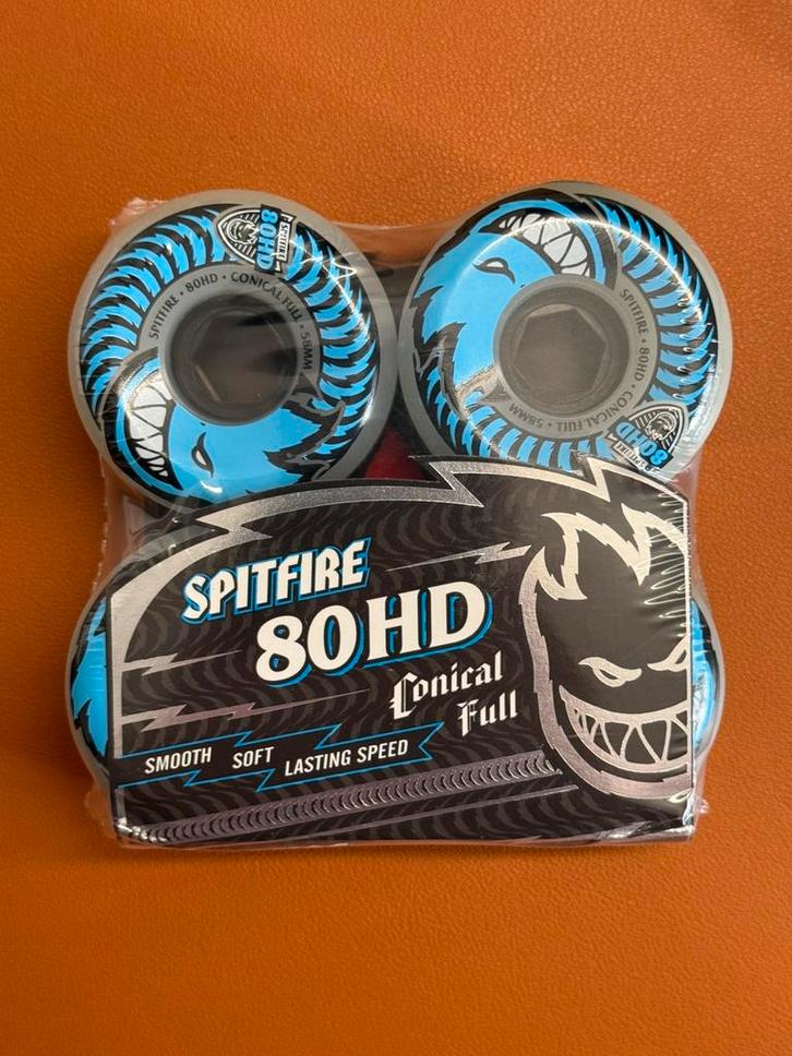 Spitfire skateboard wielen 58mm 80A – NIEUW – soft cruiser, Sport en Fitness, Skateboarden, Nieuw, Skateboard, Ophalen of Verzenden