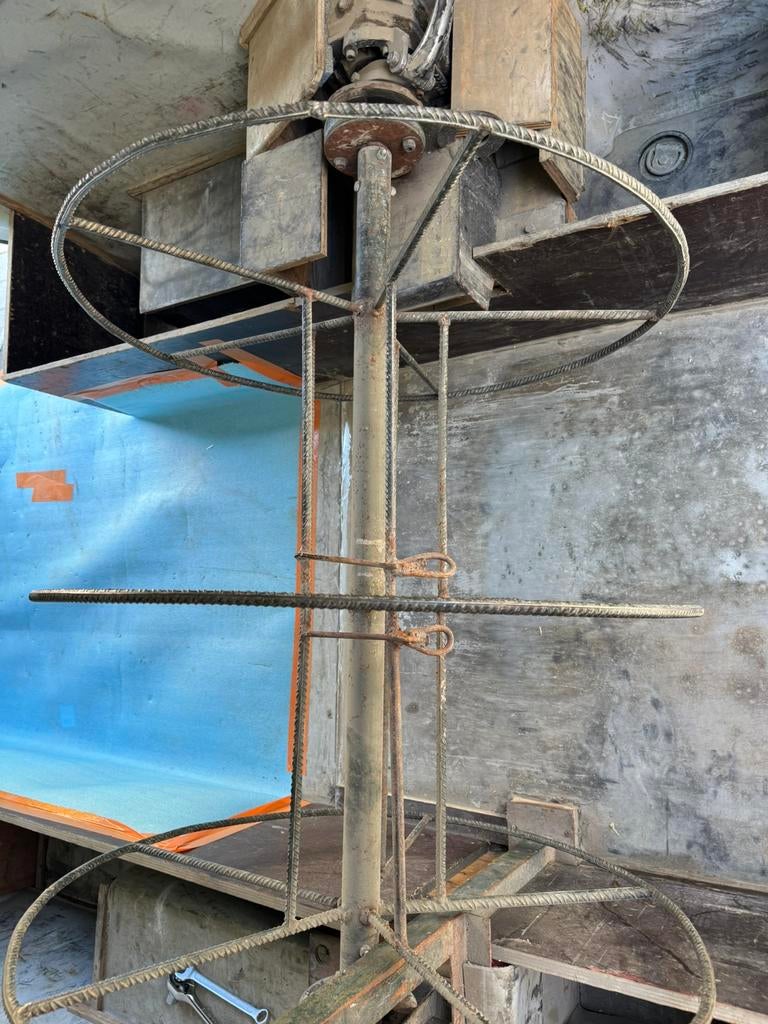 Oprolsysteem voor zware slangen of kabels, Ophalen, Gebruikt