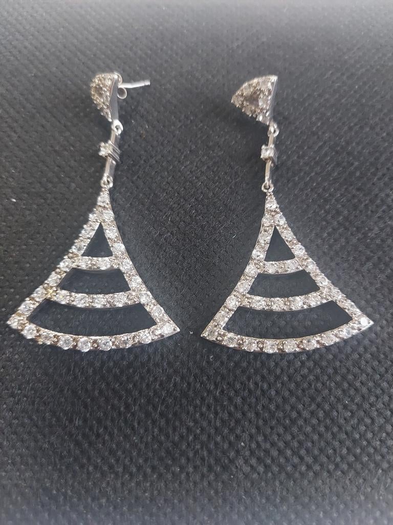 Nieuwe Zilveren Oorbellen, Bijoux, Sacs & Beauté, Boucles d'oreilles, Enlèvement ou Envoi, Neuf, Argent, Argent