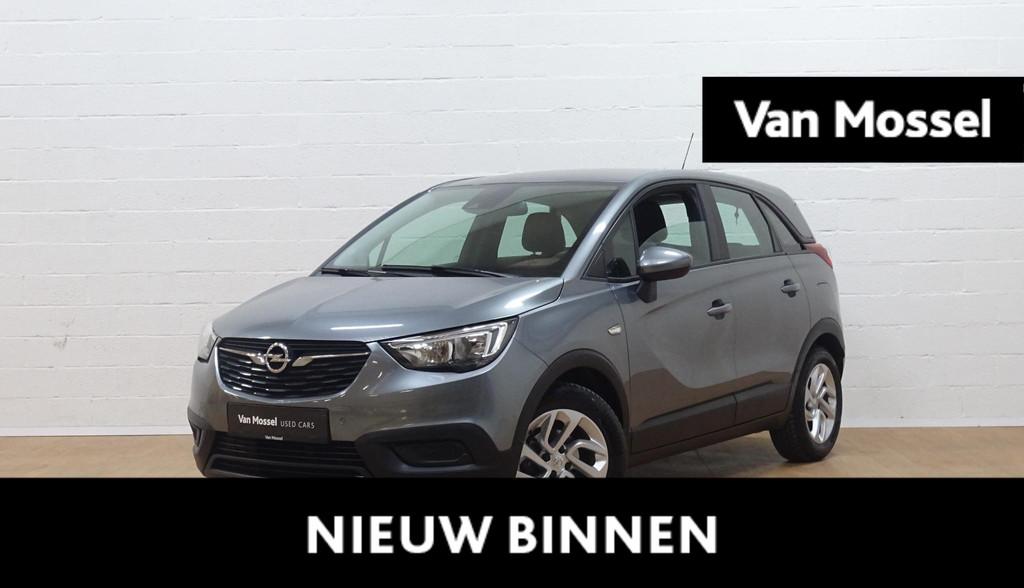 Opel Crossland X 1.2T 5MT Edition + GPS + Parkeerhulp voor &, Argent ou Gris, Euro 6, Entreprise, Noir