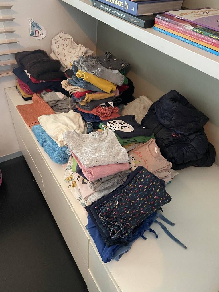 Winterkleding maat 86-92 meisjes, Enlèvement, Utilisé, Taille 92