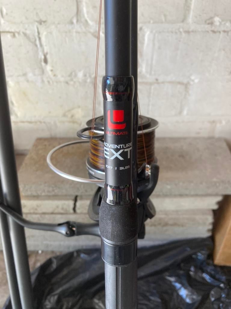 Canne à carpe, Enlèvement, Comme neuf, Moulinet