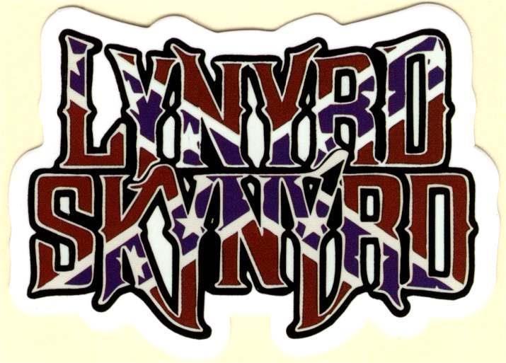 Lynyrd Skynyrd sticker #2, Verzamelen, Muziek, Artiesten en Beroemdheden, Nieuw, Verzenden