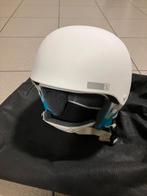 skihelm wit Salomon maat 53/56CM, Ophalen, Salomon, Zo goed als nieuw, Ski's