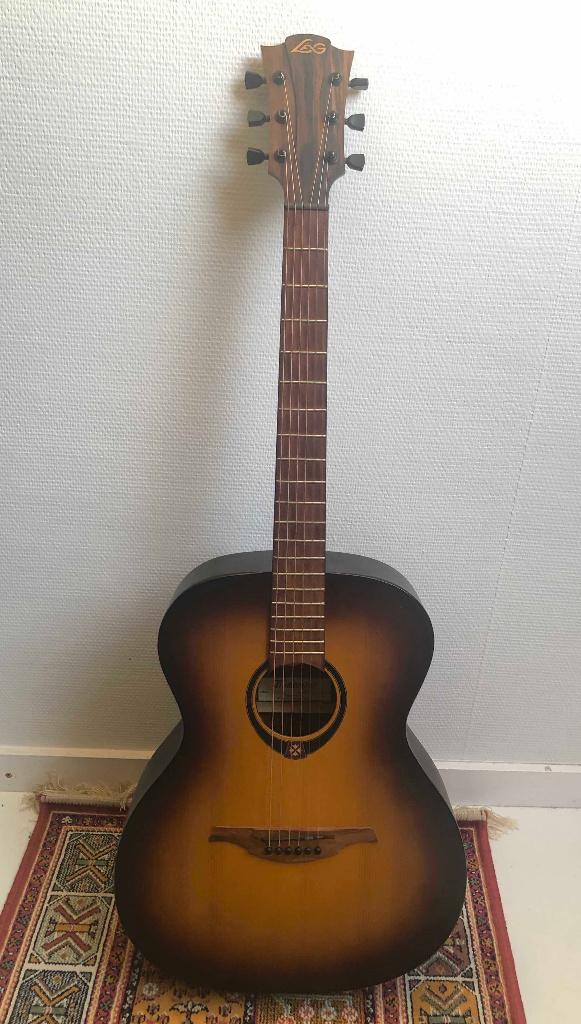 LAG Tramontane T70A Auditorium, Ophalen, Gebruikt, Western- of Steelstringgitaar