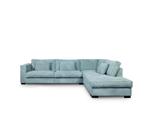 Hoeksalon zeer goed staat lichtblauw, Ophalen