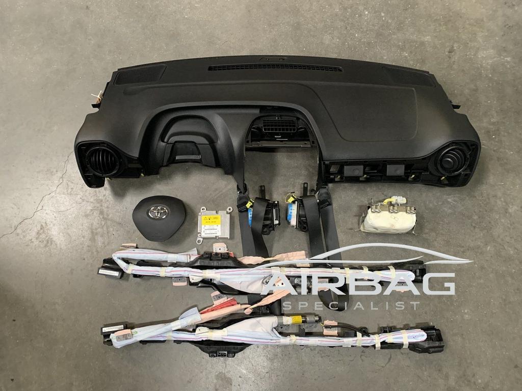 TOYOTA AYGO airbag set dashboard gordels module 2014+ hemel, Auto-onderdelen, Dashboard en Schakelaars, Toyota, Gebruikt, Ophalen of Verzenden