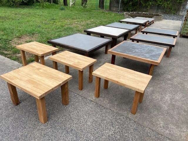 SALON DE TABLE/SALON/TERRASSE/JARDIN, Maison & Meubles, Neuf, 100 à 150 cm, Pin, Moins de 50 cm