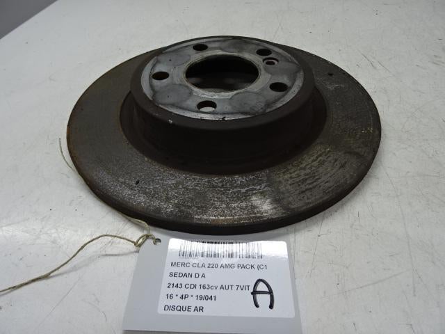 REMSCHIJF ACHTER Mercedes-Benz CLA (117.3) (01-2013/03-2019), Gebruikt, Mercedes-Benz, Mevr. I. Hauben, Rue de l'Espoir 34 34
4030  GRIVEGNÉE, BE