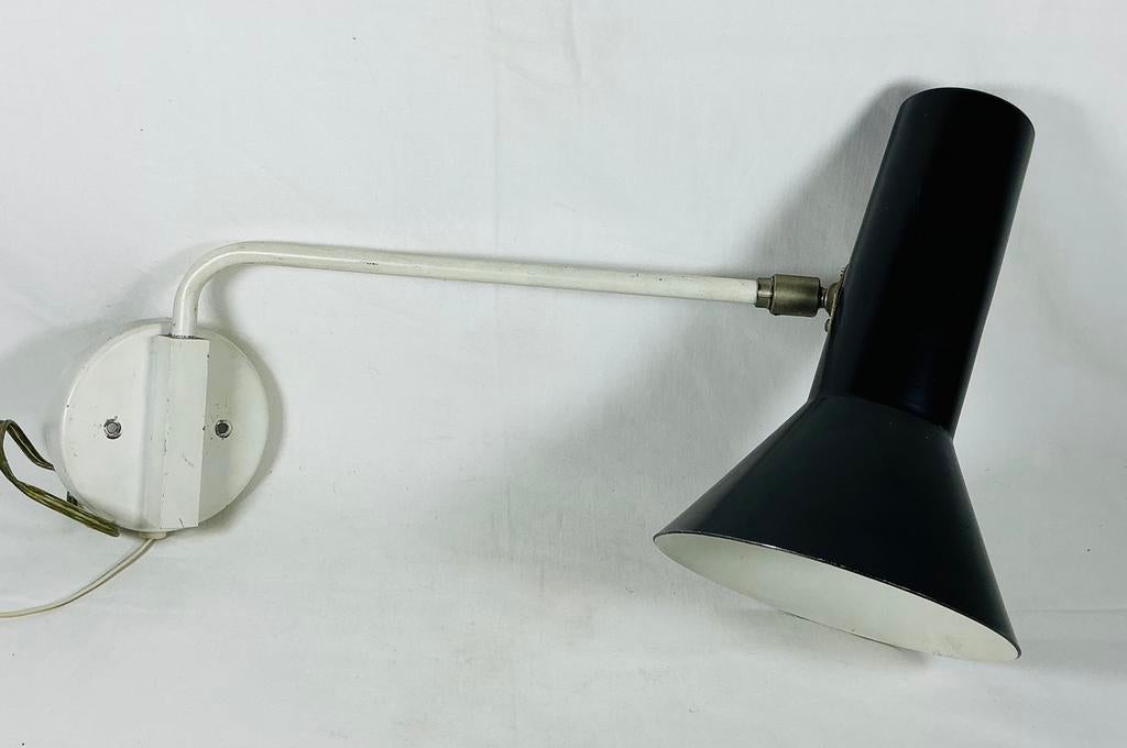 RAAK Amsterdam Lampe murale en métal au design vintage 60s, Collections, Rétro, Enlèvement ou Envoi, Maison et Meubles