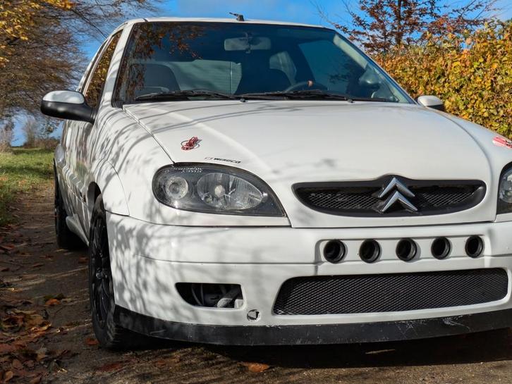 Citroen Saxo VTS 16V uit 2001, Auto's, Citroën, Particulier, Saxo, ABS, Lederen bekleding, Zwart, Zwart, Leder, Ophalen