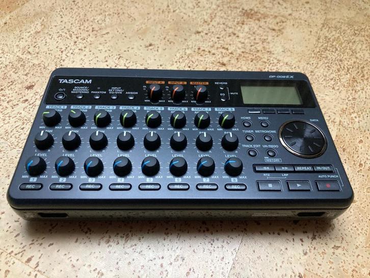 Tascam DP-008 EX, Muziek en Instrumenten, Samplers, Zo goed als nieuw, Ophalen of Verzenden