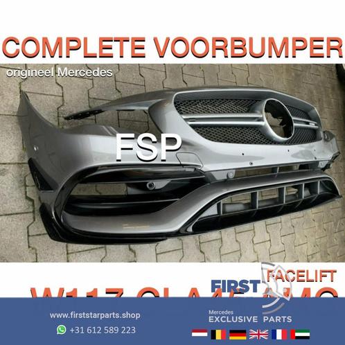 W117 C117 CLA45 AMG AERO VOORBUMPER origineel Mercedes FACEL, Auto-onderdelen, Carrosserie, Bumper, Mercedes-Benz, Voor, Gebruikt
