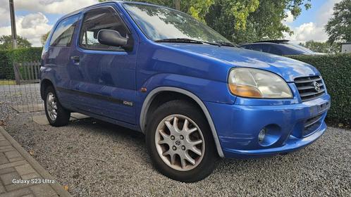 Suzuki ignis 2001, Auto's, Suzuki, Particulier, Ignis, Benzine, Euro 3, Overige carrosserie, 3 deurs, Handgeschakeld, Blauw, Grijs