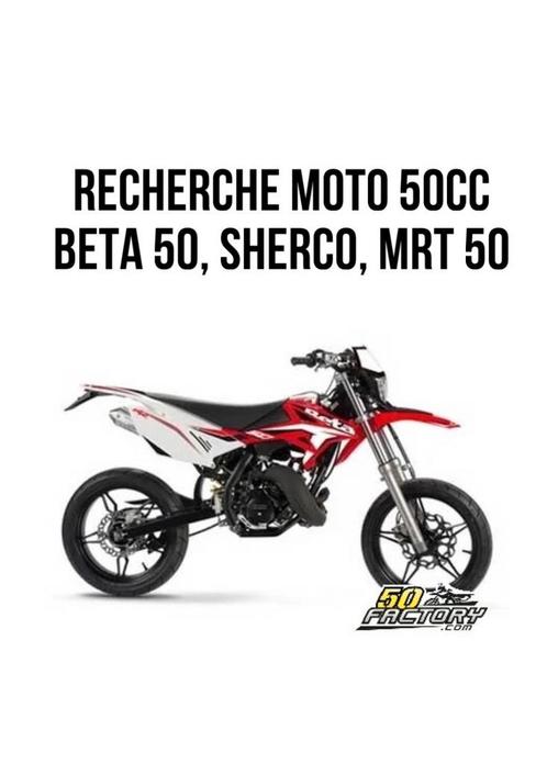 Rachat tout type de moto ( motocross 50cc beta hm dt mrt 50, Motos, Motos | Aprilia, Entreprise, Enduro, Enlèvement ou Envoi