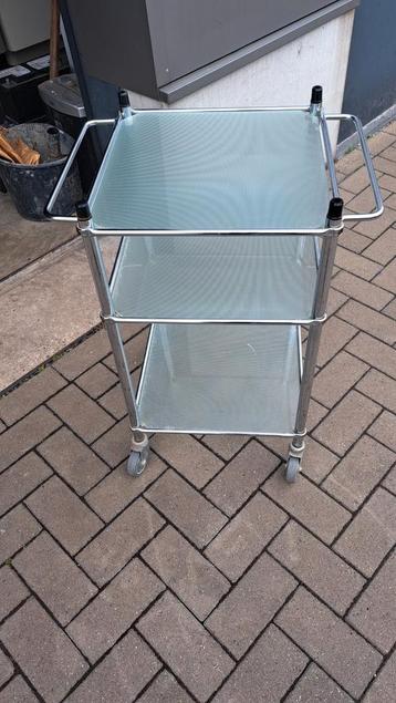 Vintage  tafel trolley, Enlèvement ou Envoi