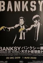 BANKSY: set van 4 posters, Zo goed als nieuw