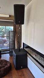 DJ set actieve luidsprekers en actieve subwoofer, Audio, Tv en Foto, Luidsprekerboxen, Ophalen, Zo goed als nieuw, 120 watt of meer