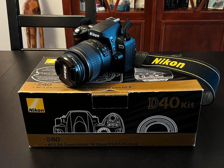 Nikon D40 18-55mm Lens, TV, Hi-fi & Vidéo, Appareils photo numériques, Utilisé, Reflex miroir, Nikon, Moins de 4 fois, Enlèvement