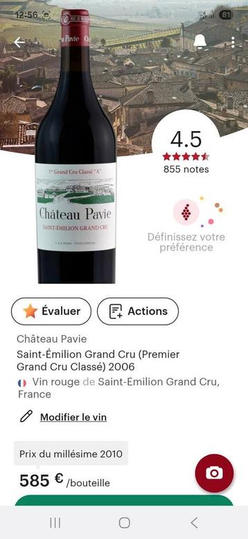 Chateau pavie 2006 beschikbaar voor biedingen