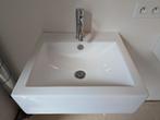 Lavabo (2 stuks, inclusief kraantjes), Doe-het-zelf en Bouw, Ophalen, Gebruikt, Steen, Wastafel