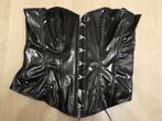 Corset Lak PVC Zwart, Kleding | Dames, Ophalen of Verzenden, Zwart, Body of Korset