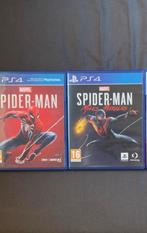 Lot spiderman , spiderman miles morales ps4, Games en Spelcomputers, Ophalen of Verzenden, Zo goed als nieuw