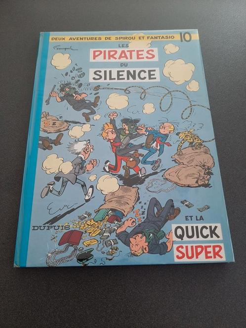 Spirou 10 : Les pirates du silence 1964 UNC, Boeken, Stripverhalen, Zo goed als nieuw, Ophalen of Verzenden