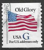 USA 1994 - Yvert 2319 - Vlag met blauwe letter G  (ST), Postzegels en Munten, Verzenden, Gestempeld