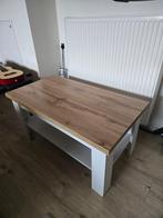 HOUTEN KOFFIETAFEL 110 LENGTE 60.5 BREEDTE, Huis en Inrichting, Tafels | Salontafels, Ophalen, Gebruikt, 50 tot 100 cm, 50 tot 75 cm