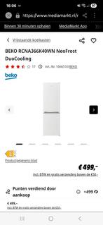 Beko frigo met vries gedeelte, Elektronische apparatuur, Ophalen, 200 liter of meer, Met aparte vriezer, 160 cm of meer