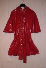 Rode lak jas (geen latex) Maat Small, Ophalen of Verzenden, Nieuw, Maat 36 (S), Rood