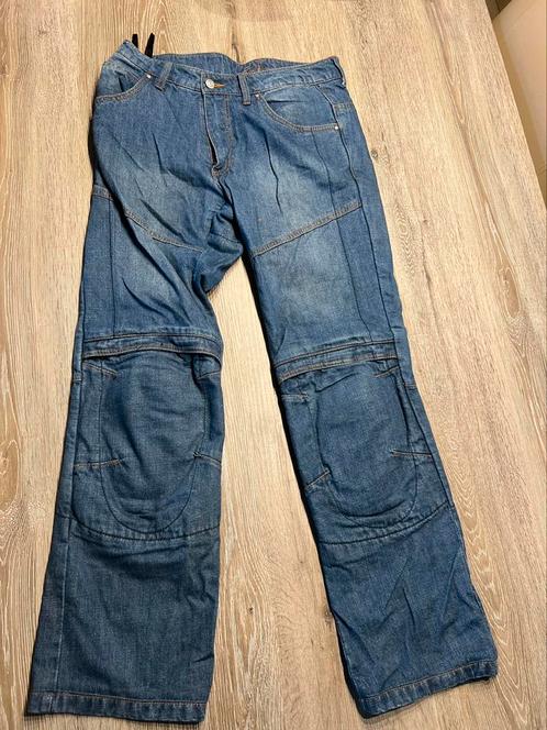 Motorjeans met heup- en kniebescherming Maat 46, Motoren, Kleding | Motorkleding, Broek | textiel, Heren, Tweedehands, Ophalen of Verzenden