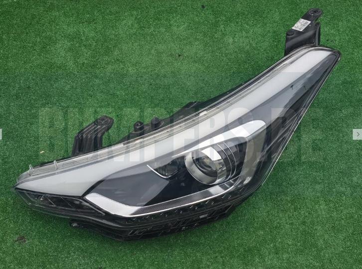Koplamp HYUNDAI I20 FACELIFT LENS+ LED FRONT LAMP, Auto-onderdelen, Verlichting, Gebruikt, 6 maanden garantie, Ophalen of Verzenden
