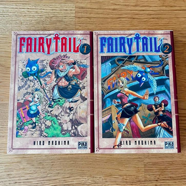 [Manga FR] Fairy Tail Tomes 1&2 – Très bon état, Livres, BD | Comics, Comme neuf, Plusieurs comics, Japon (Manga), Enlèvement ou Envoi