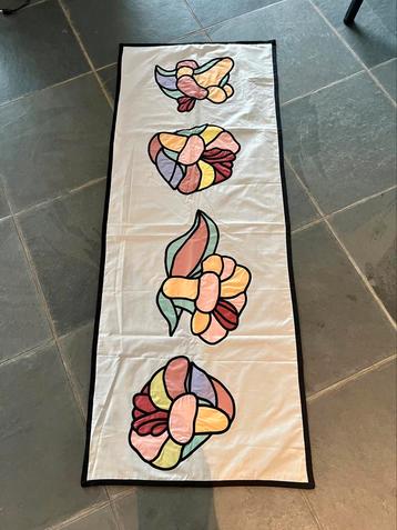 Patchwork met bloemen