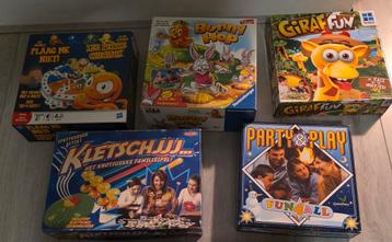 Te koop: Heel veel verschillende gezelschapsspelletjes beschikbaar voor biedingen
