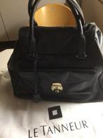 Le Tanneur, handtas., Handtassen en Accessoires, Ophalen, Zo goed als nieuw, Zwart, Handtas