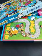 Samson en Gert race spel, Ophalen