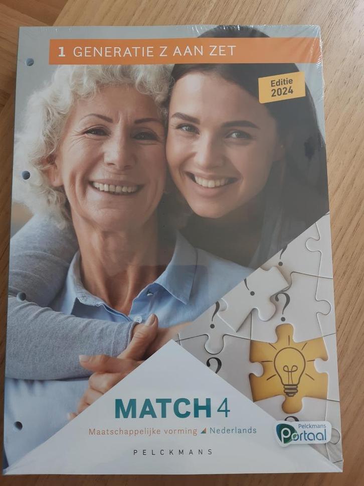Match 4 Maatschappelijke vorming - Nederlands Editie 2024  (, Boeken, Schoolboeken, Nieuw, Nederlands, BSO, Ophalen of Verzenden