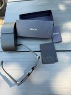 PRADA zonnebril havana bruin ZO GOED ALS NIEUW originele vpk, Zonnebril, Ophalen of Verzenden, Zo goed als nieuw, Prada